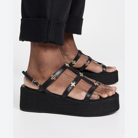 LARROUDÉ HARMONY FLATFORM SANDAL - Main Image